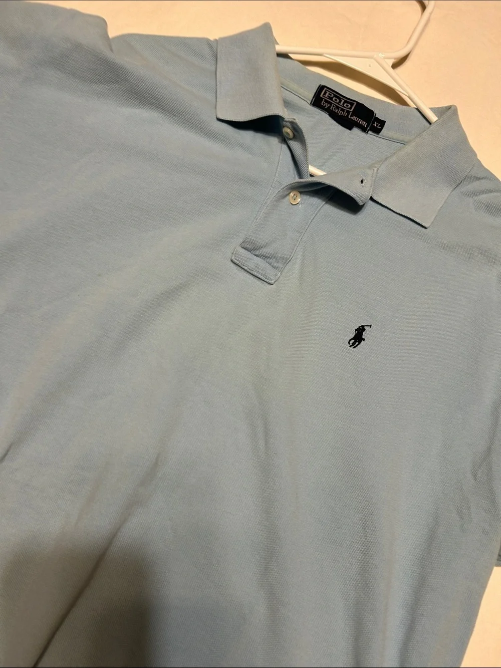 Polo by Ralph Lauren Light Blue Men's Polo Shirt